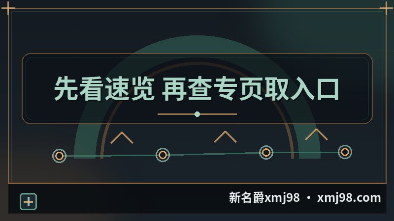 新名爵xmj98 首页三步动线示意图